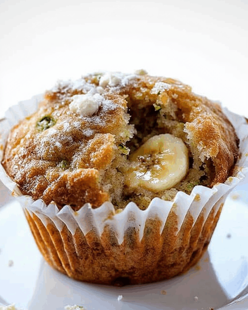 Banana Zucchini Muffins 3