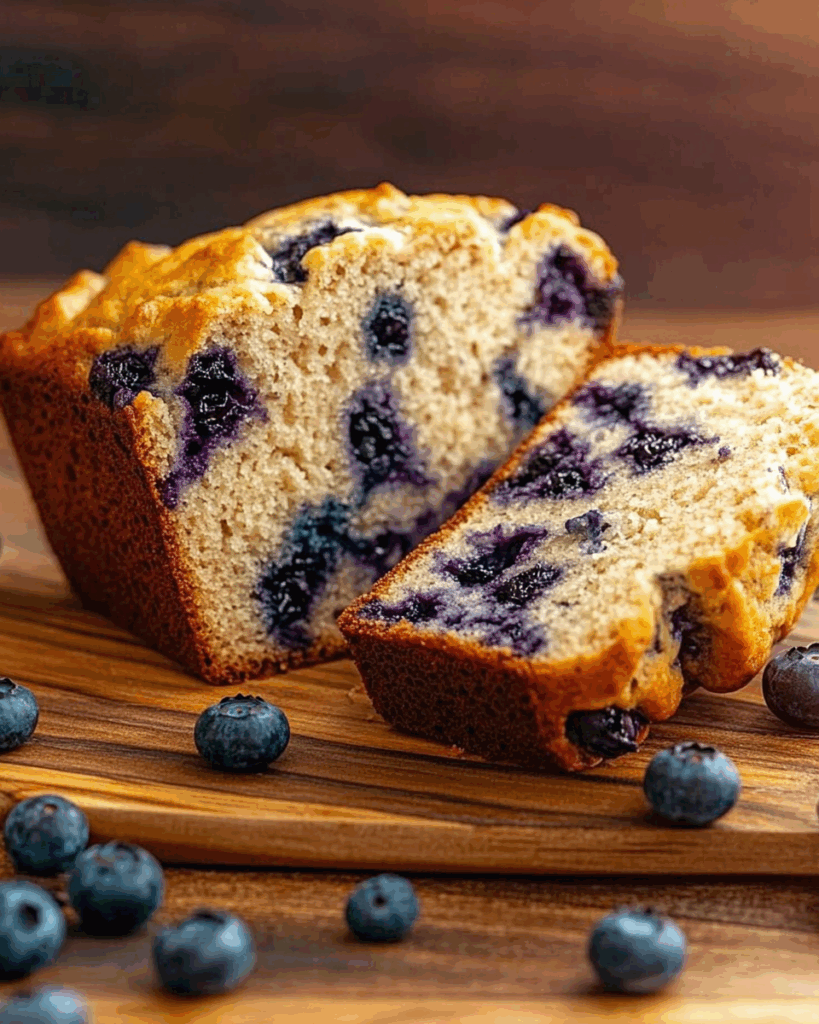 Blueberry Banana Bread 3