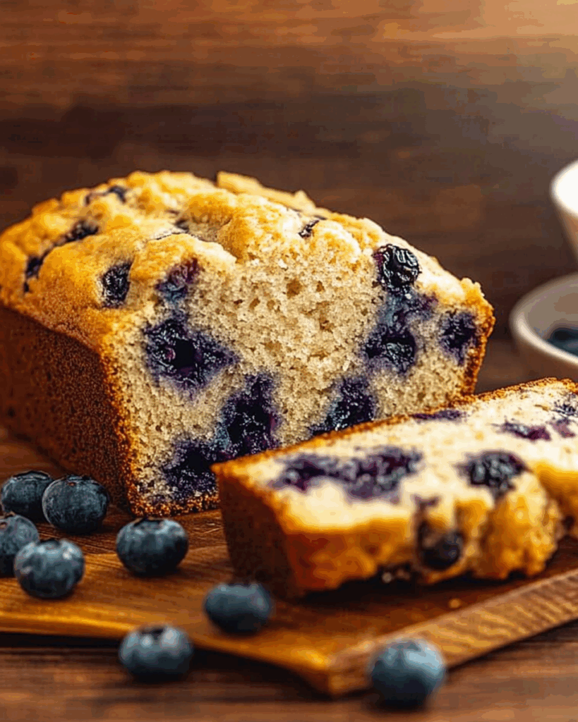 Blueberry Banana Bread
