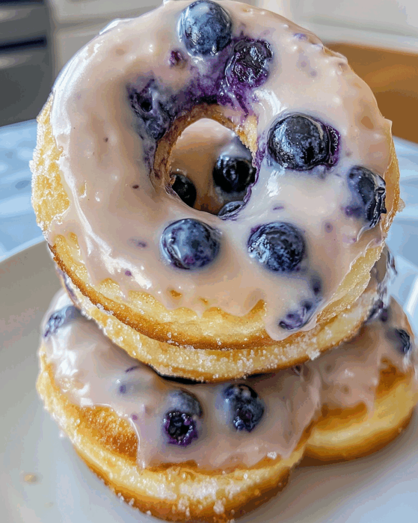 Blueberry Bliss Vegan Donuts 2
