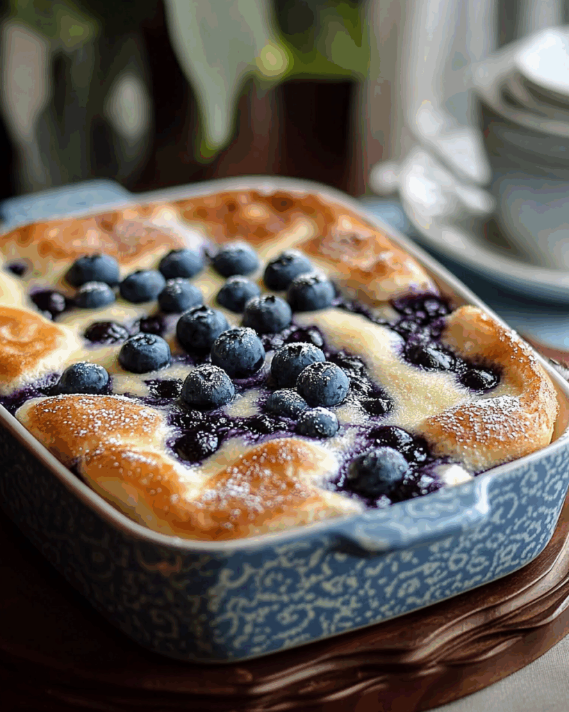 Blueberry Buttermilk Pancake Casserole 2
