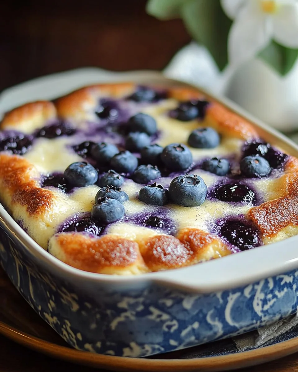Blueberry Buttermilk Pancake Casserole: Delight Your Tastebuds!