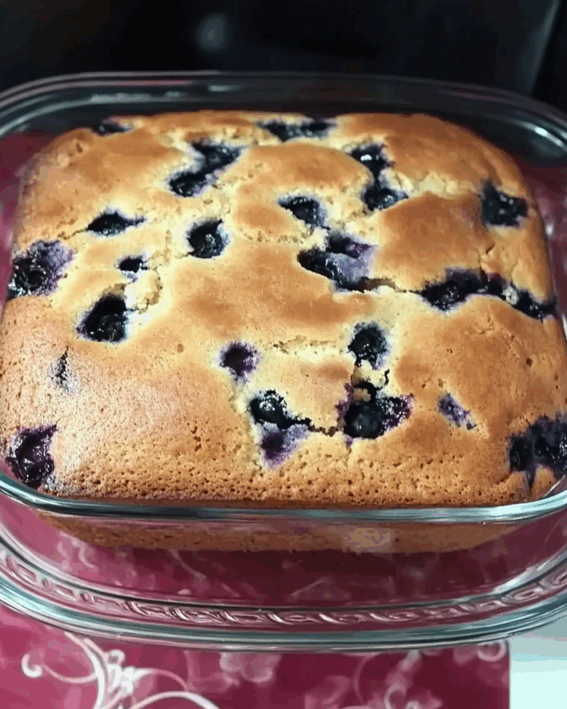 Blueberry Muffin Cake 2