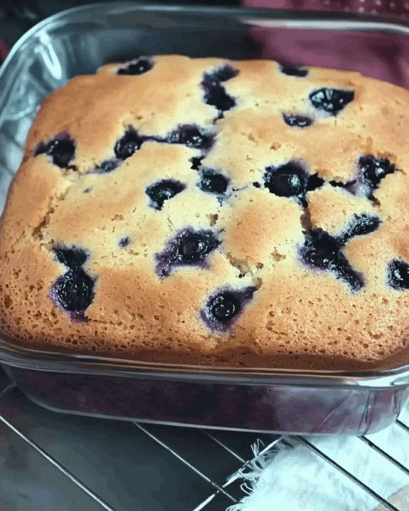 Blueberry Muffin Cake