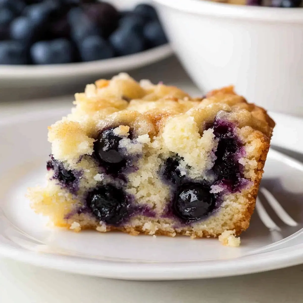 Irresistibly Tender Blueberry Coffee Cake You’ll Love