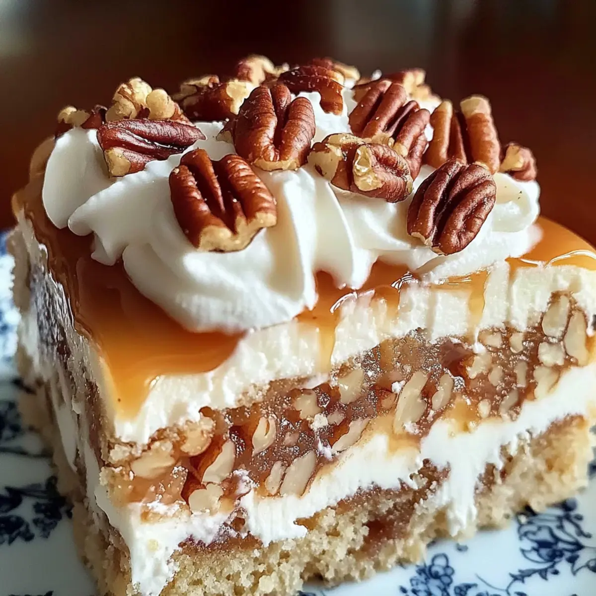Butter Pecan Praline Poke Cake ijp27d