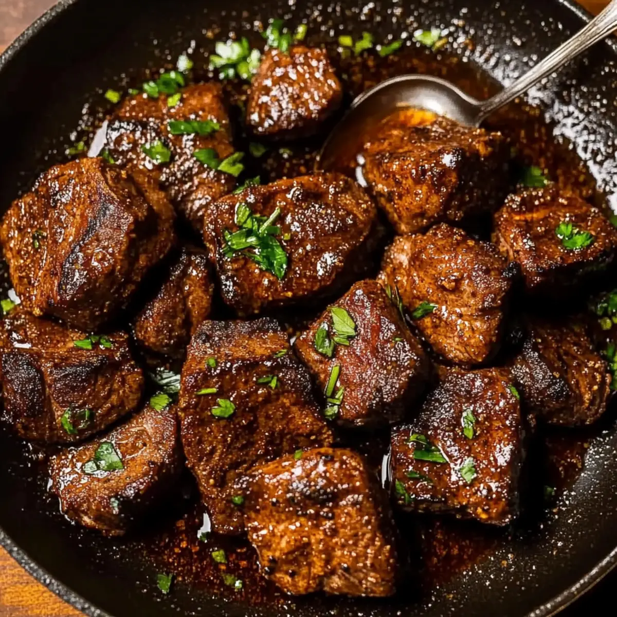 Cajun Garlic Butter Steak Bites mtorpb