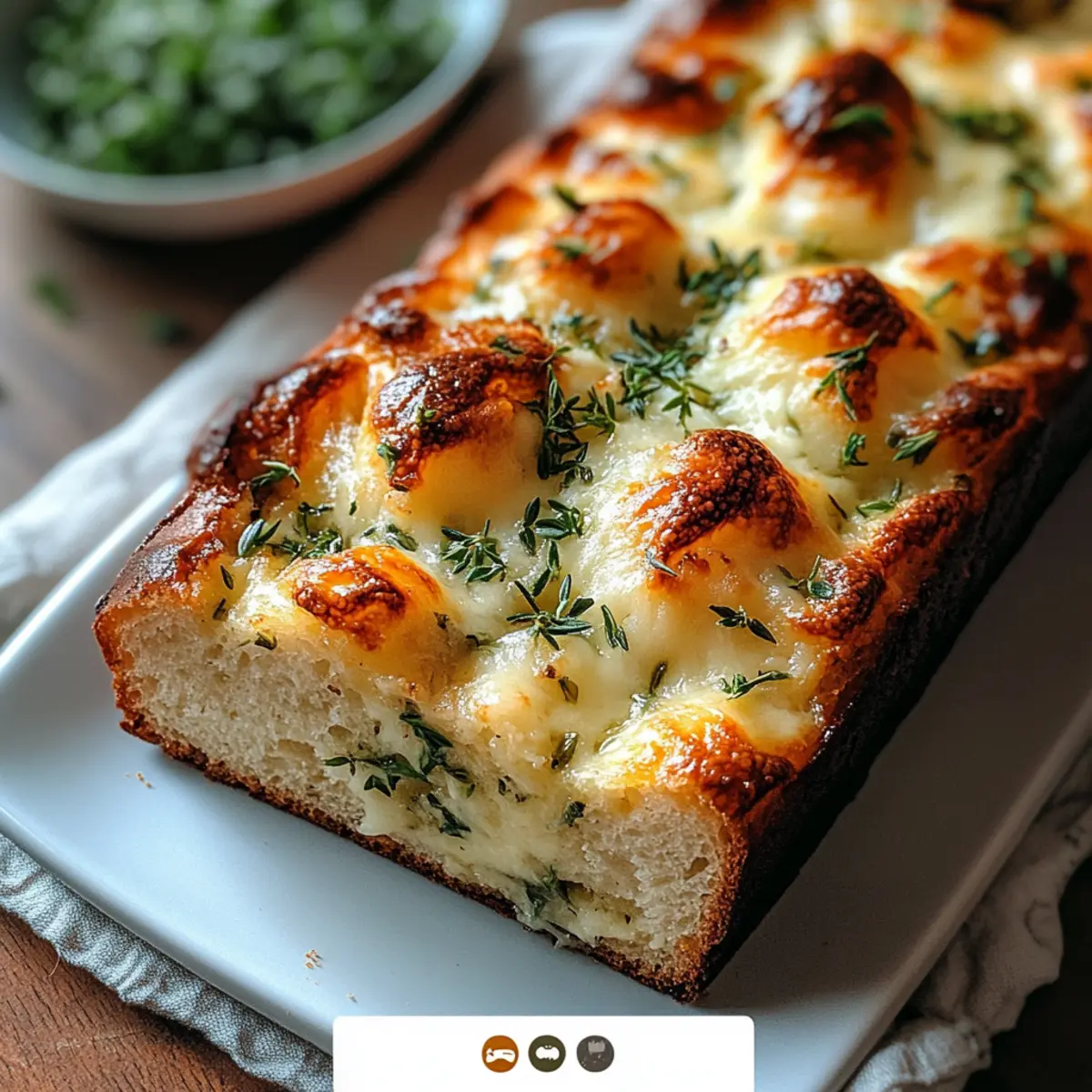 Cheese Herb Garlic Quick Bread k0ouaf