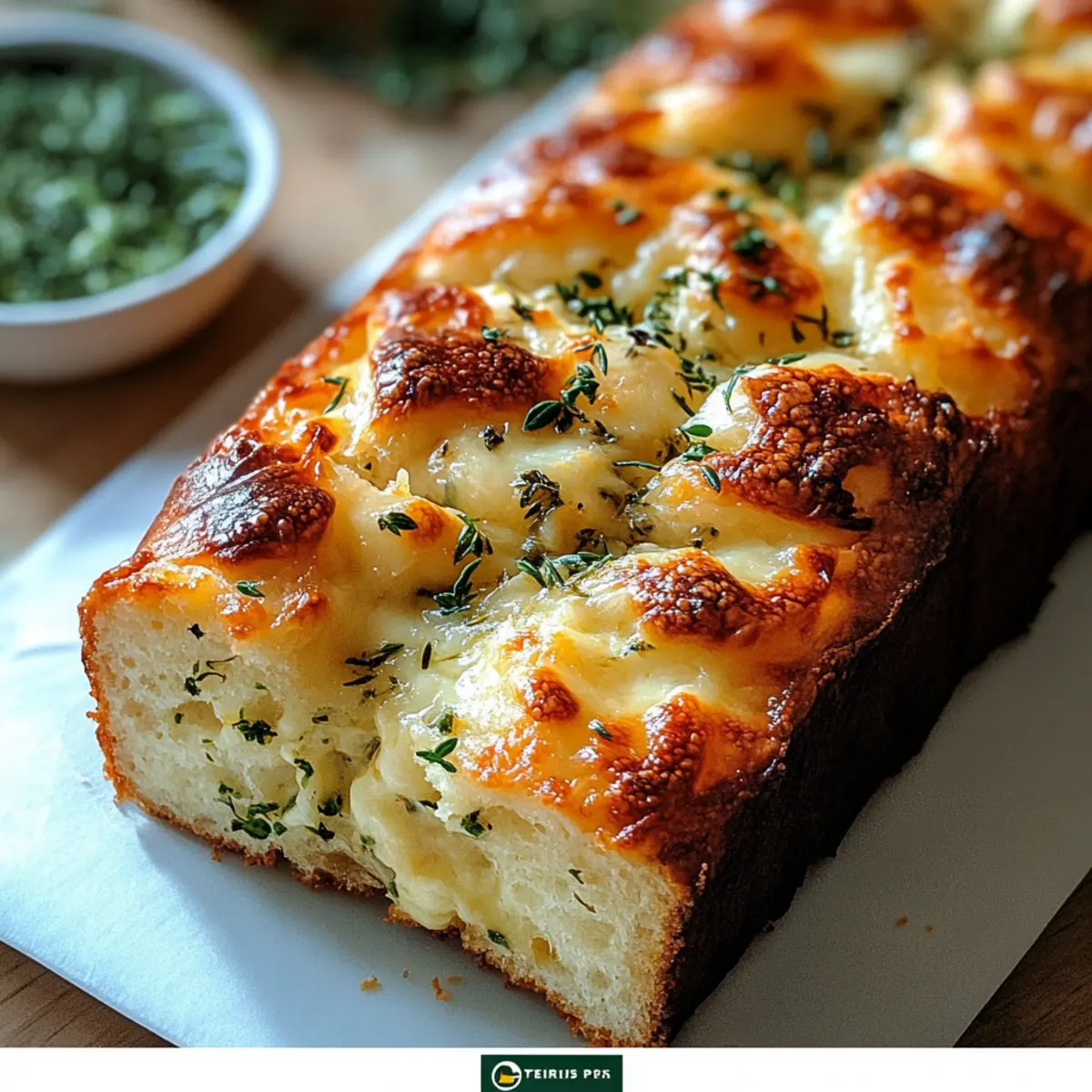 Cheese Herb Garlic Quick Bread ot6loo