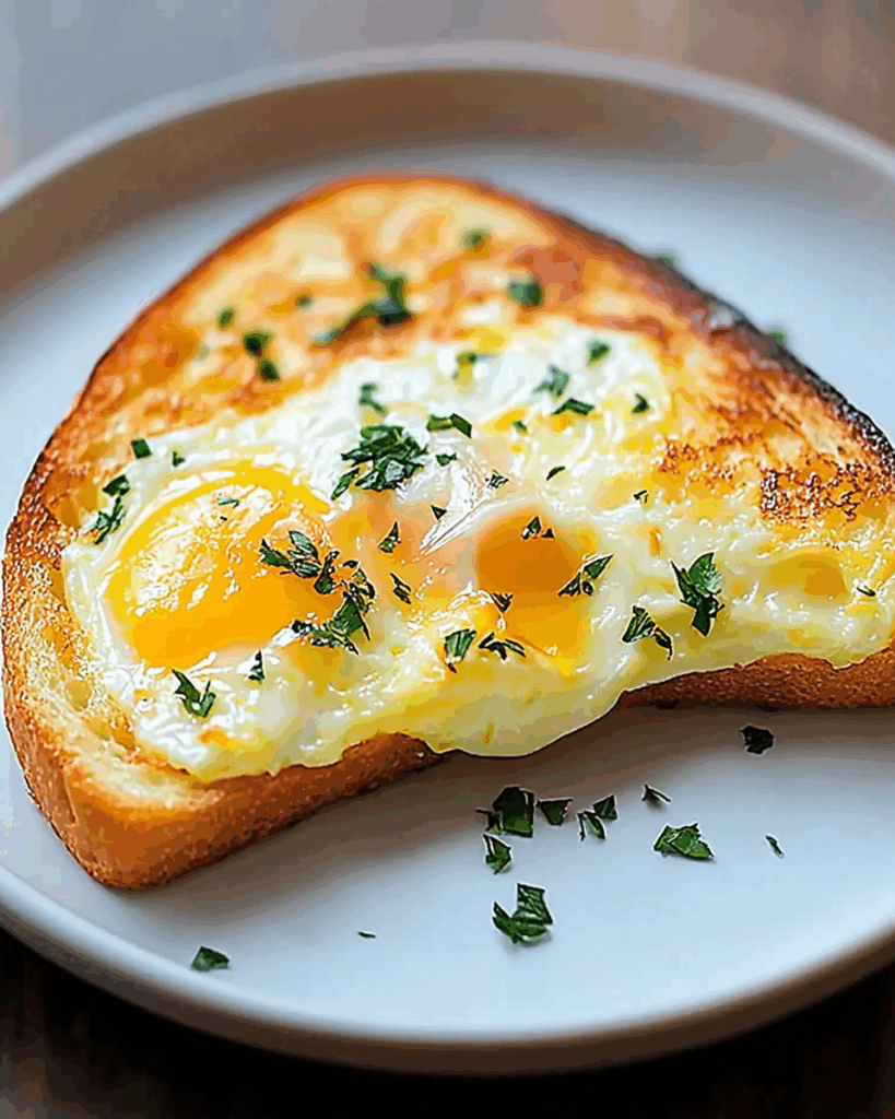 Cheesy Egg Toast 2
