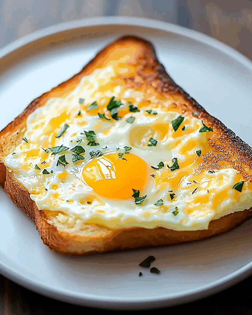 Cheesy Egg Toast