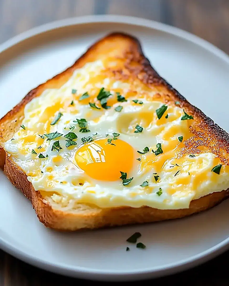 Cheesy Egg Toast: A Delicious Breakfast Delight!