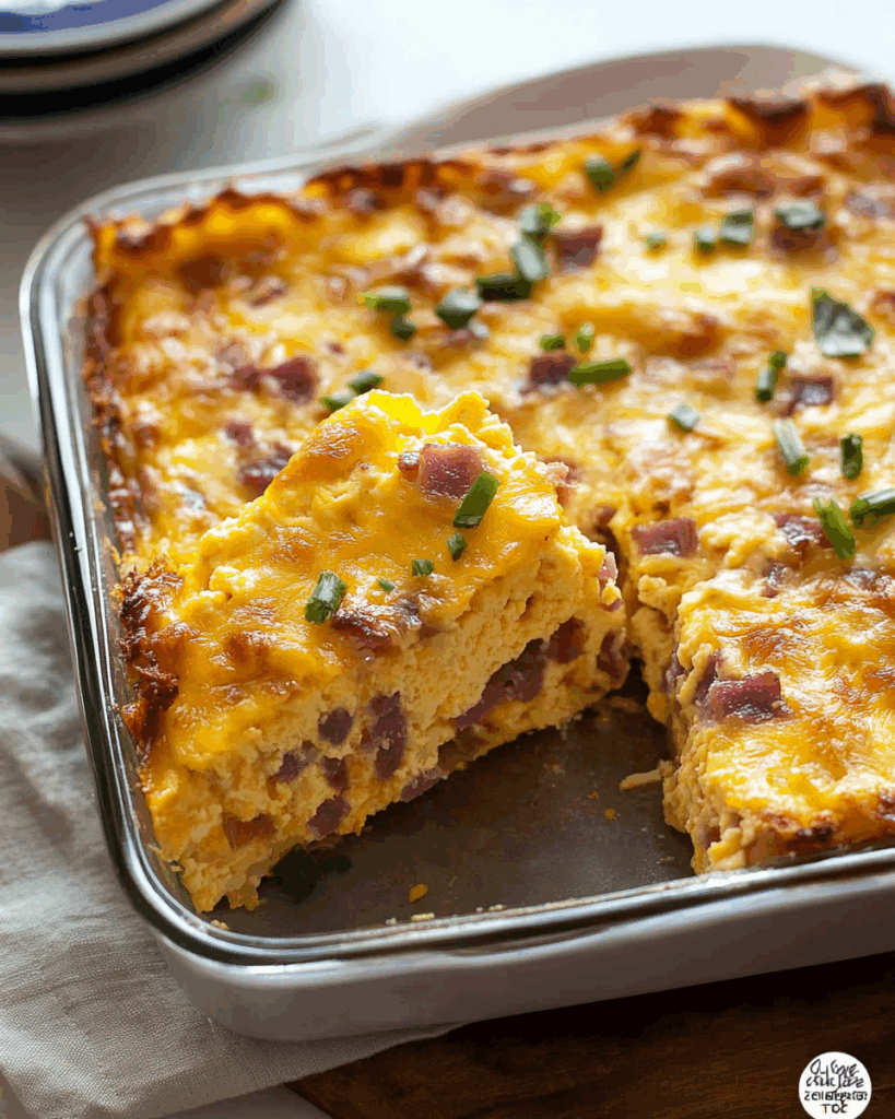 Cheesy Hash Brown Egg Casserole 3