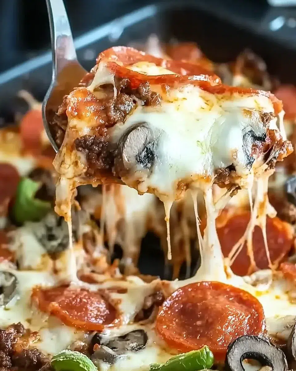 Cheesy Low-Carb Pizza Casserole: A Recipe You’ll Love!