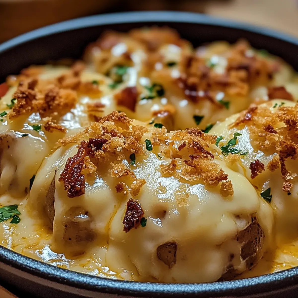 Cheesy Mississippi Mud Potatoes hce7yt