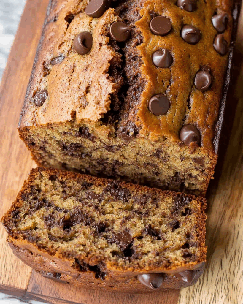 Chocolate Chip Banana Bread 2