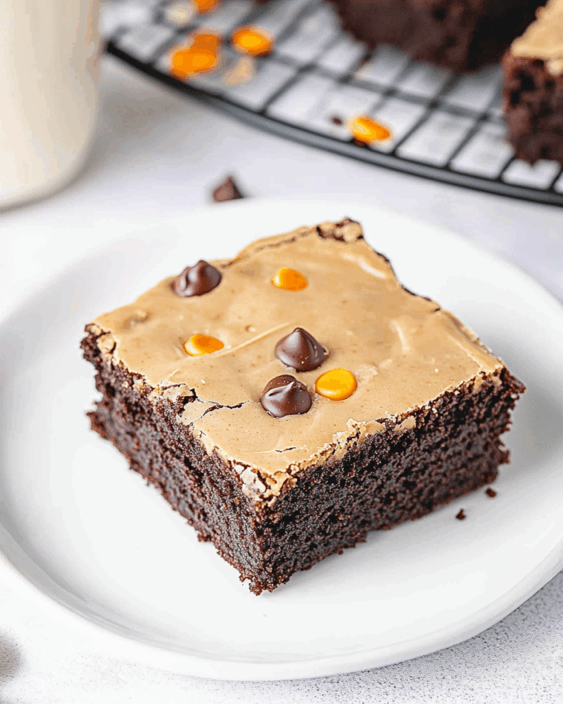 Chocolate Peanut Butter Brownies
