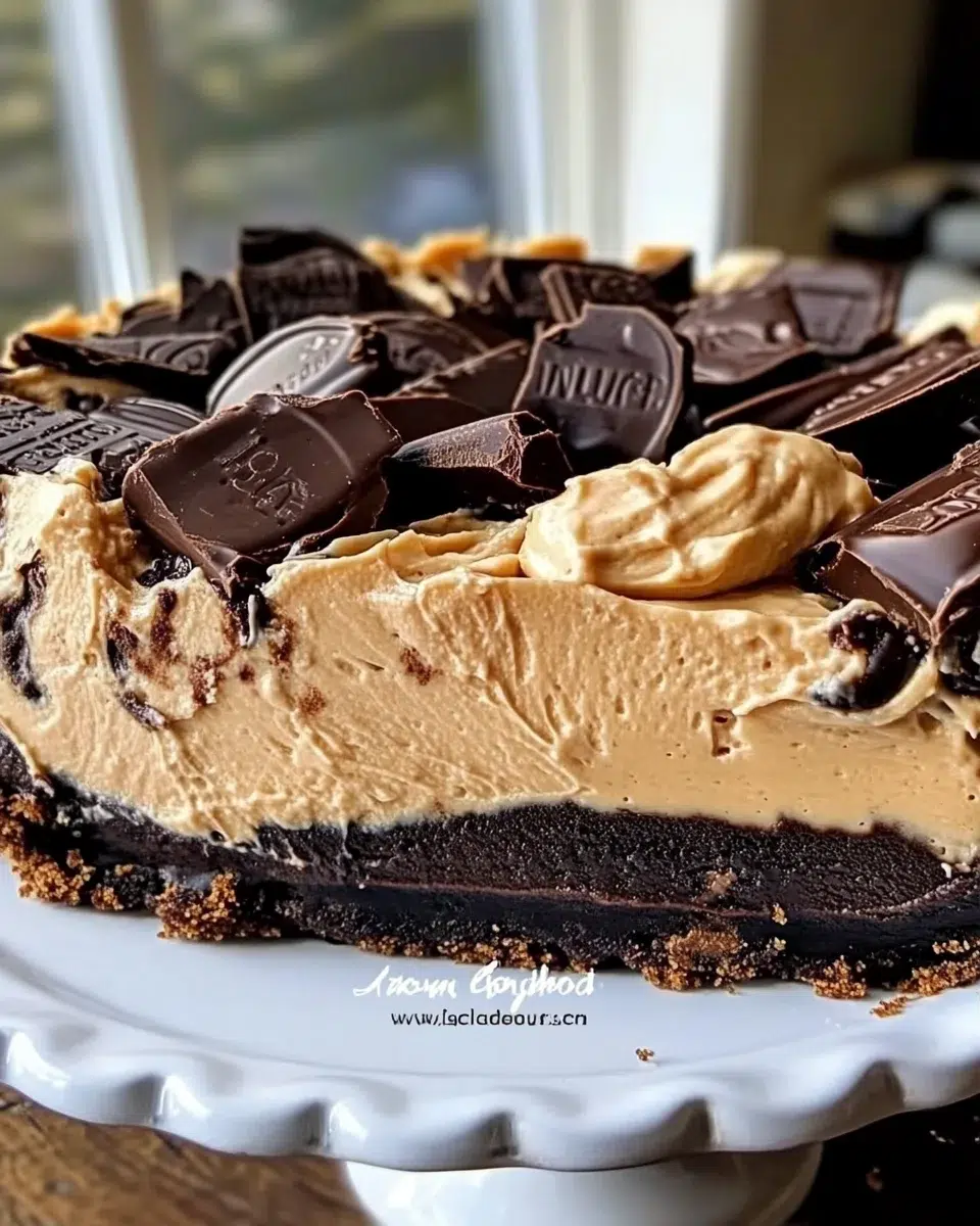 Chocolate Peanut Butter Temptation Pie - Indulge Today!