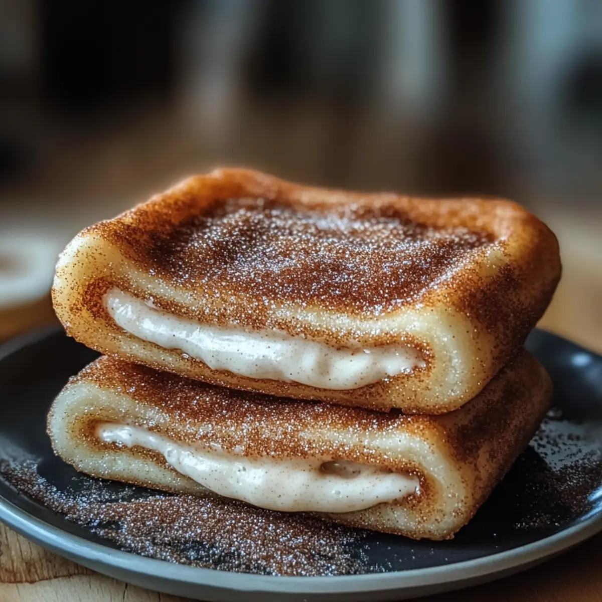 Churro Stuffed French Toast with Cinnamon Sugar dcvqbw
