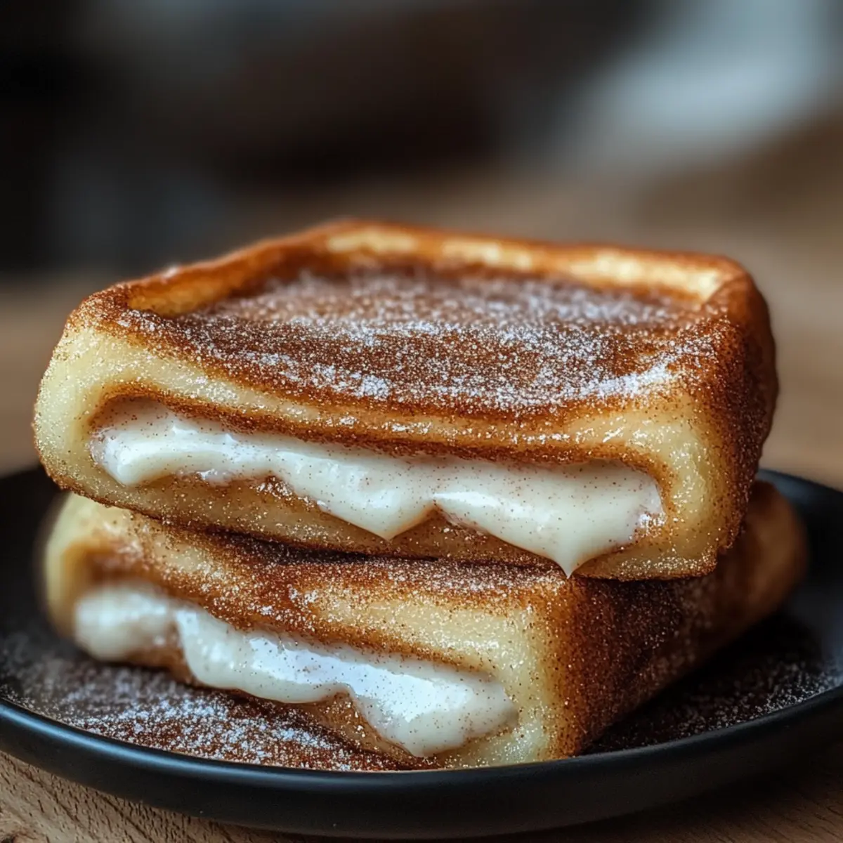Churro Stuffed French Toast with Cinnamon Sugar Bliss