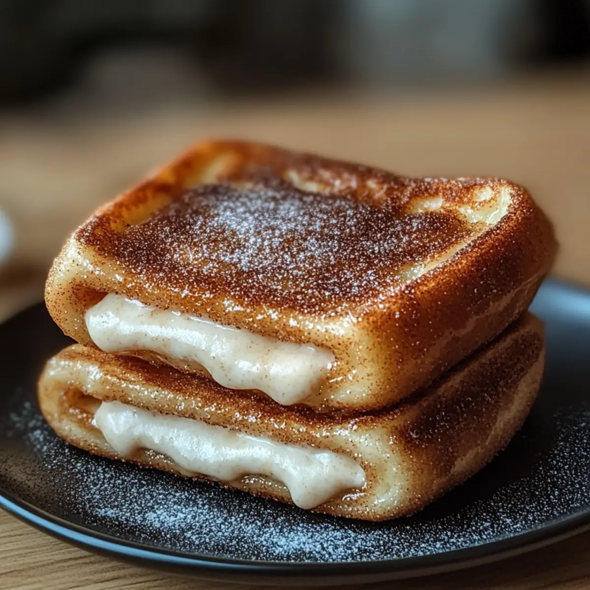 Churro Stuffed French Toast with Cinnamon Sugar ujhbmc