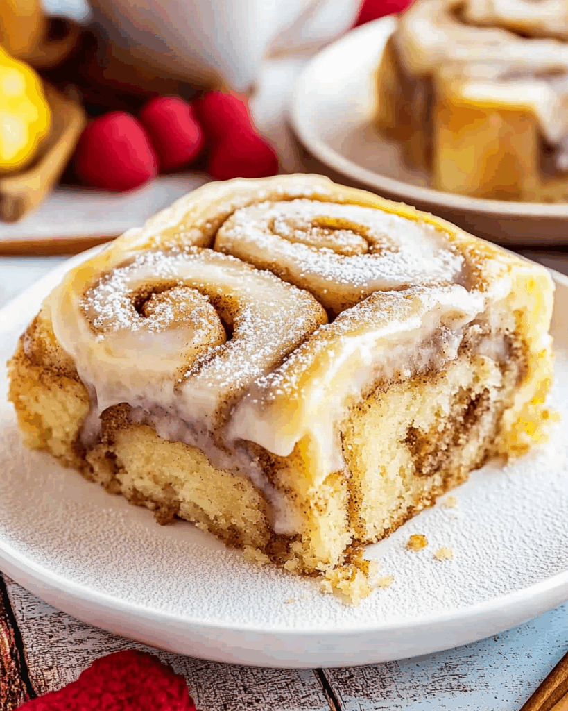 Cinnamon Roll Cake 2