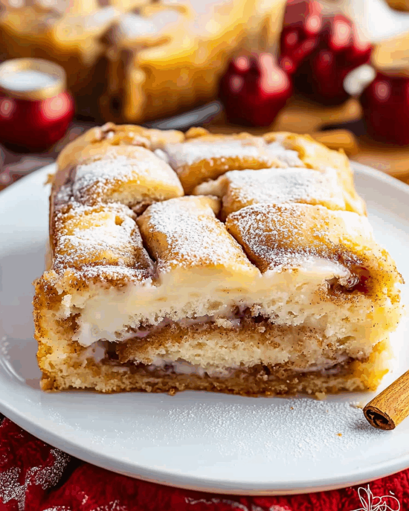 Cinnamon Roll Cake 3