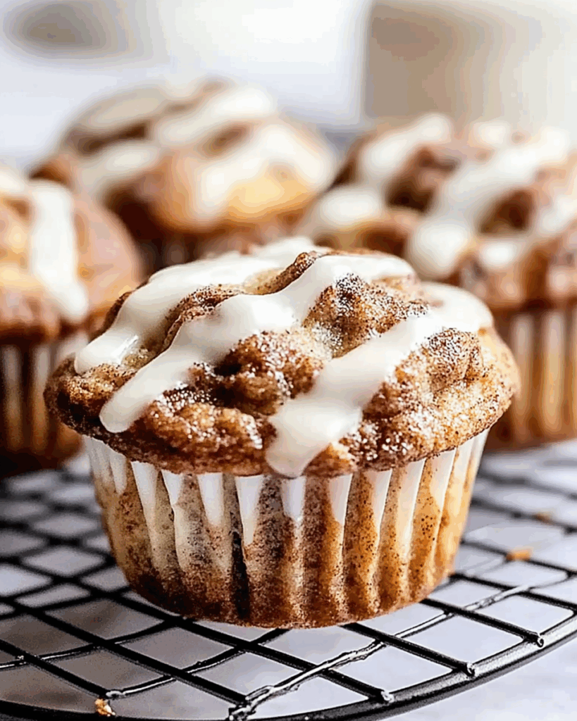 Cinnamon Roll Muffins 2 1