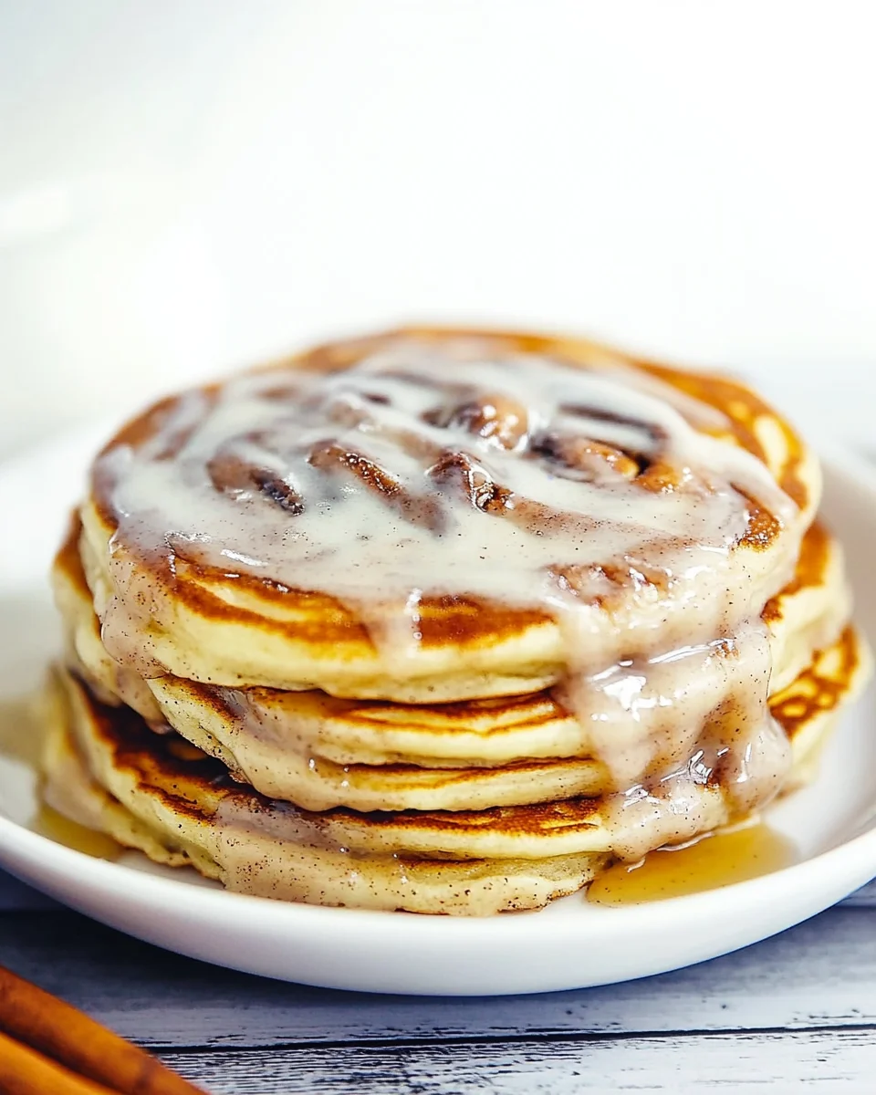 Cinnamon Roll Pancakes: Irresistibly Sweet and Easy!