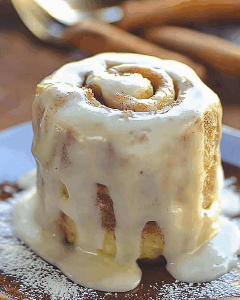 Cinnamon Roll in a Mug 2