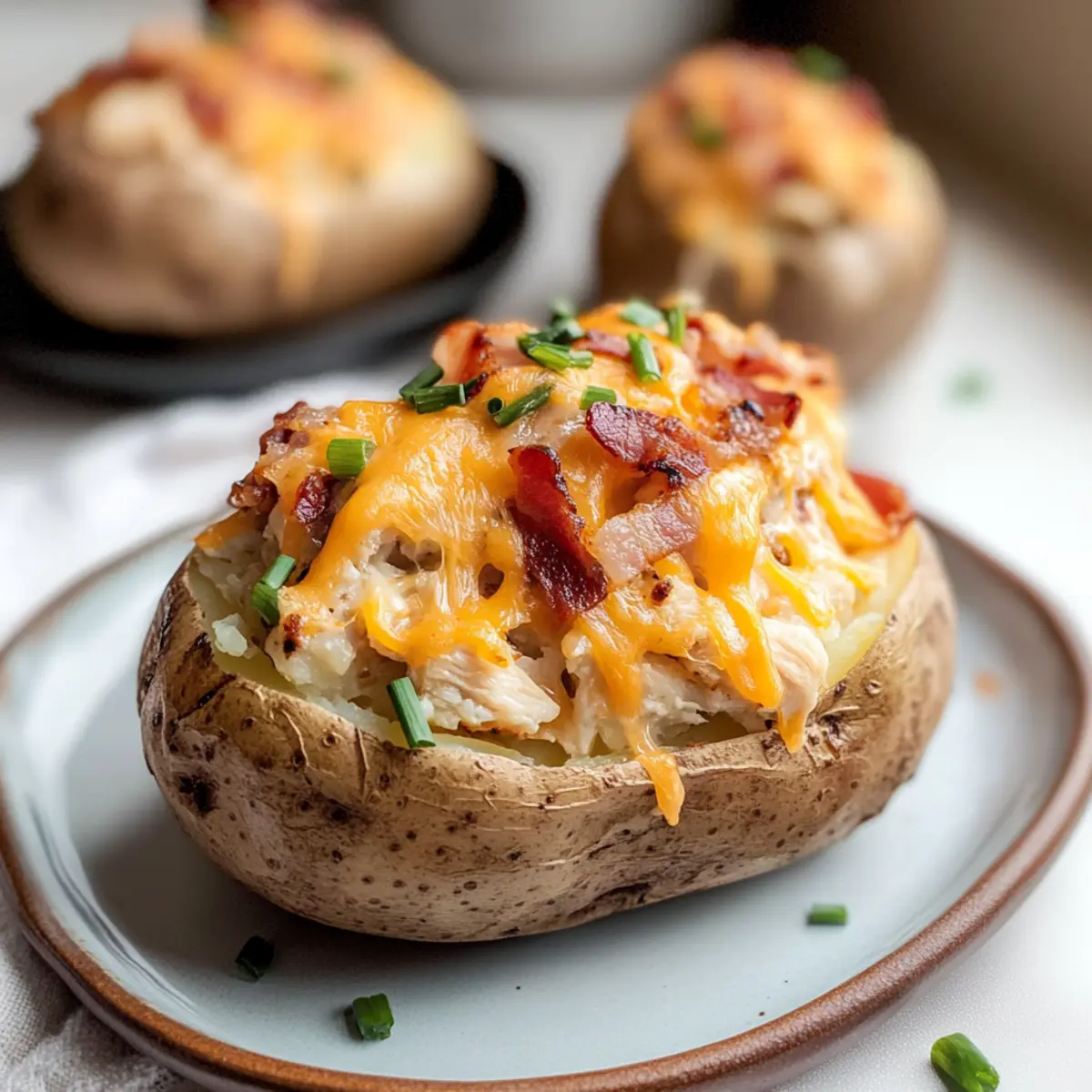 Crack Chicken Stuffed Baked Potatoes vmyzgu
