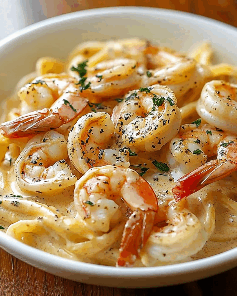 Creamy Cajun Shrimp and Crab Pasta