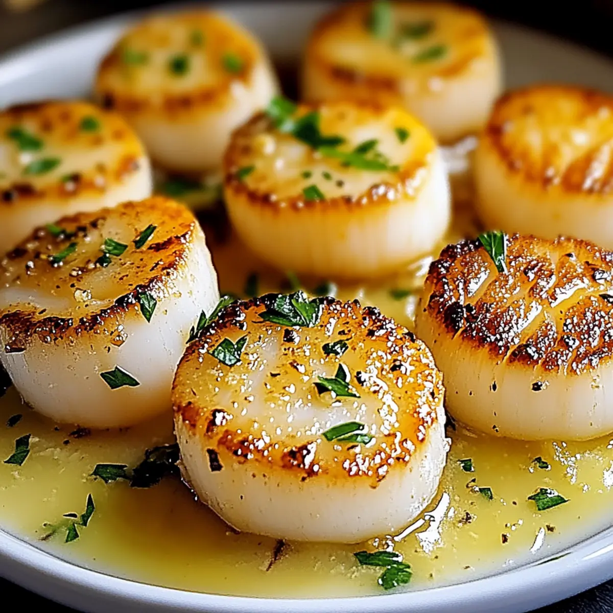 Crisp & Juicy Garlic Butter Scallops for a Quick Gourmet Meal