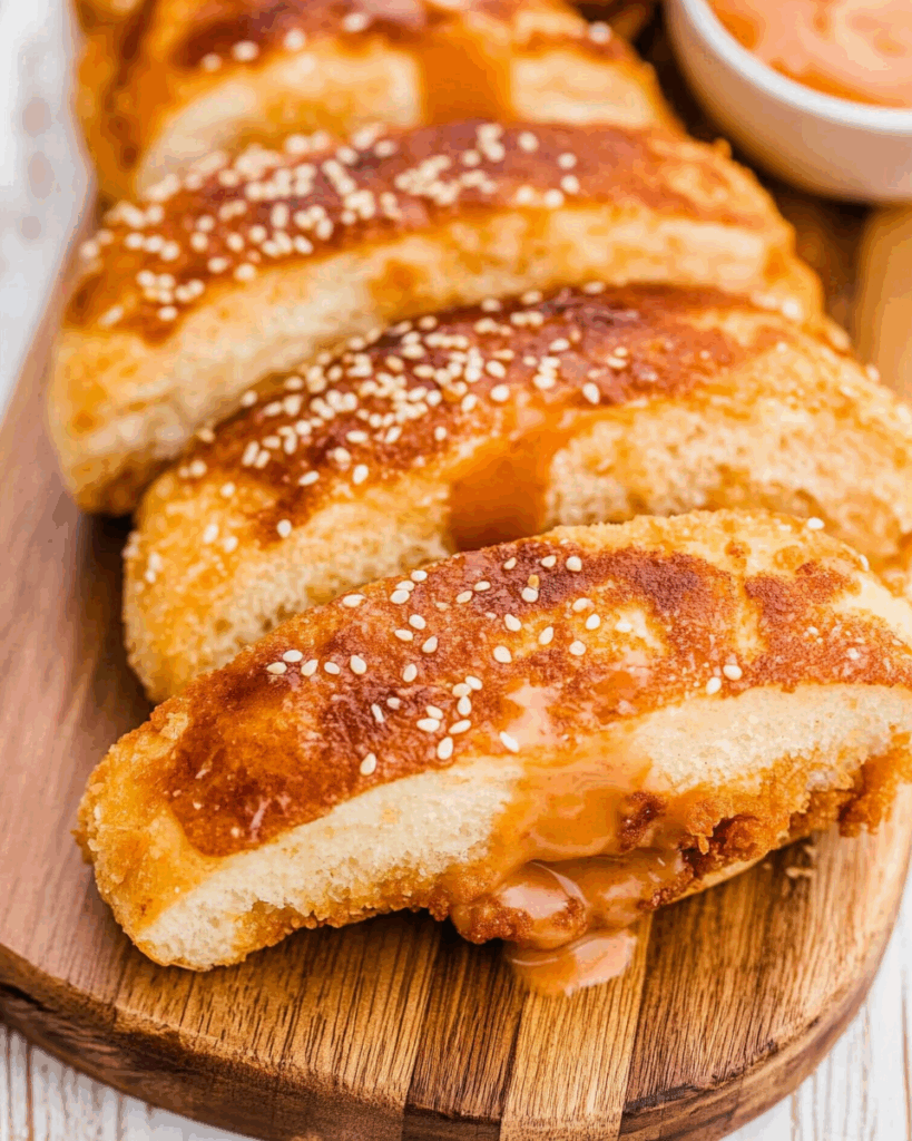 Crispy Chicken Sandwich with Homemade Sauce 3