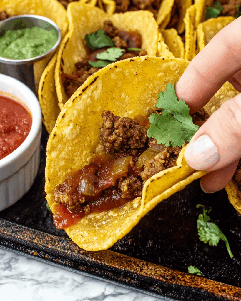 Crispy Ground Beef Tacos 2