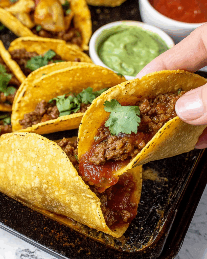 Crispy Ground Beef Tacos 3