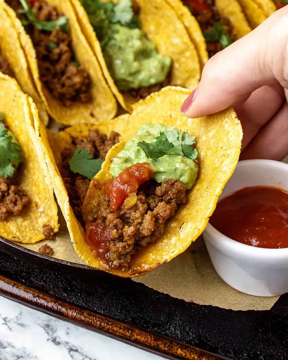 Crispy Ground Beef Tacos: Make Dinner Exciting Tonight!
