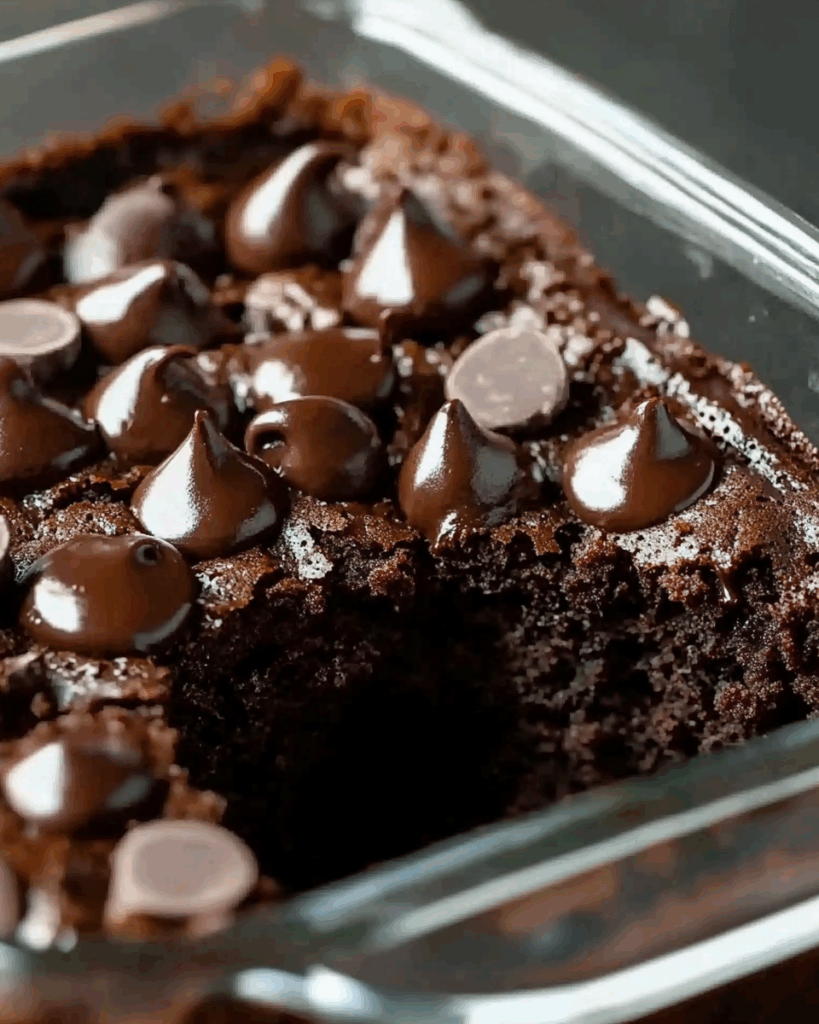 Death by Chocolate Dump Cake 1