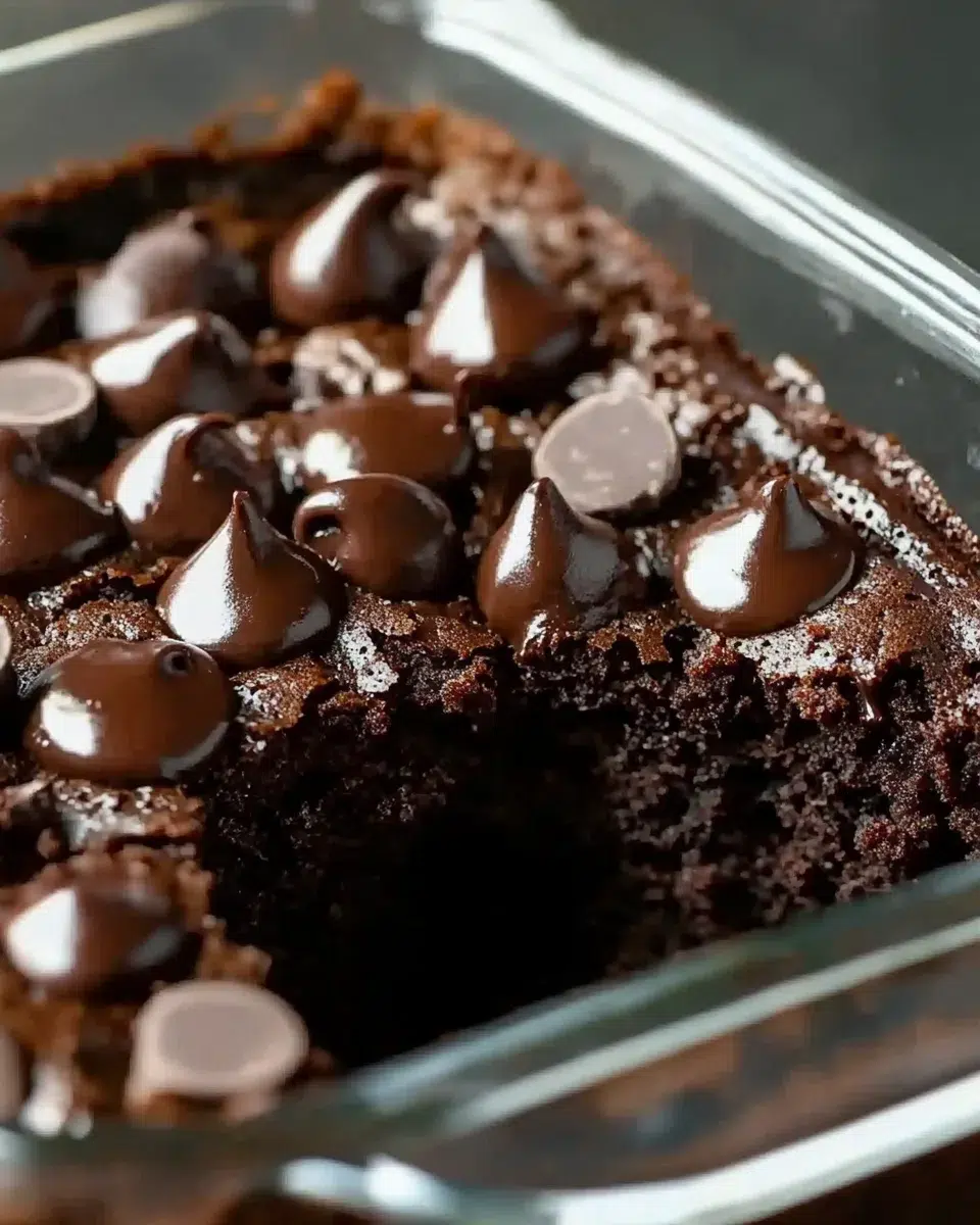 Death by Chocolate Dump Cake: Indulge in Pure Bliss!