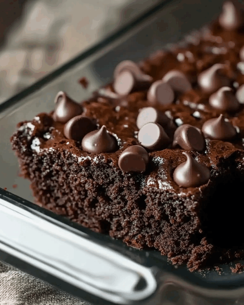 Death by Chocolate Dump Cake 2 1