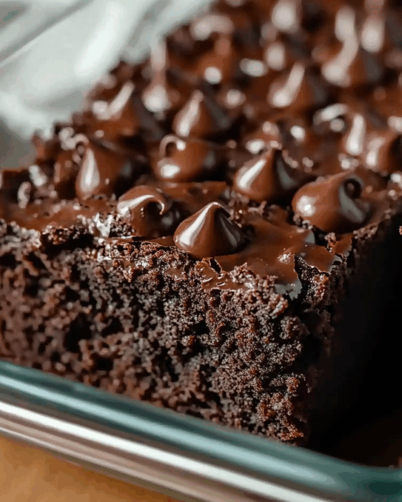 Death by Chocolate Dump Cake 3 1