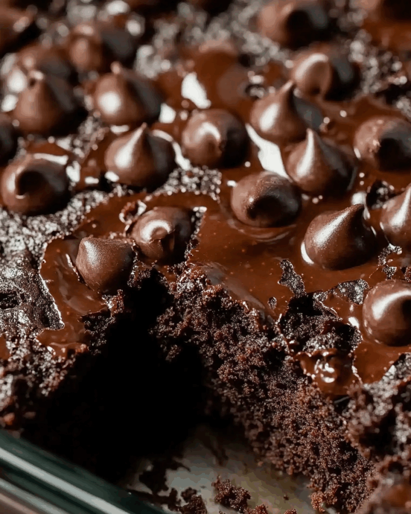 Death by Chocolate Dump Cake 3