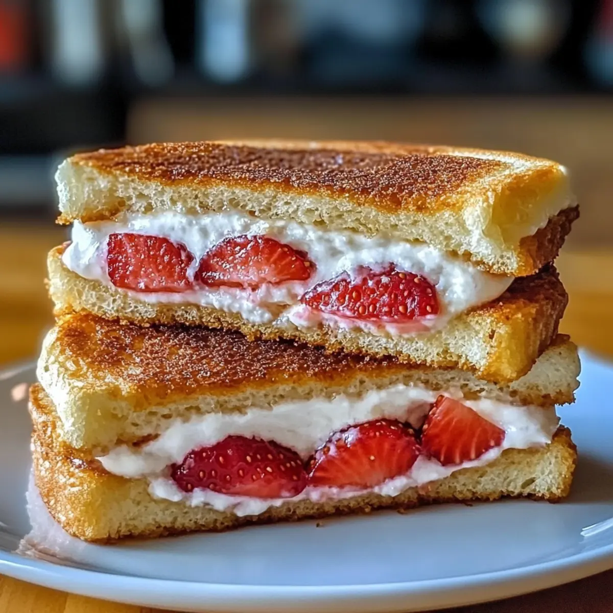 Fried Strawberry Cheesecake Sandwiches l4gq2m