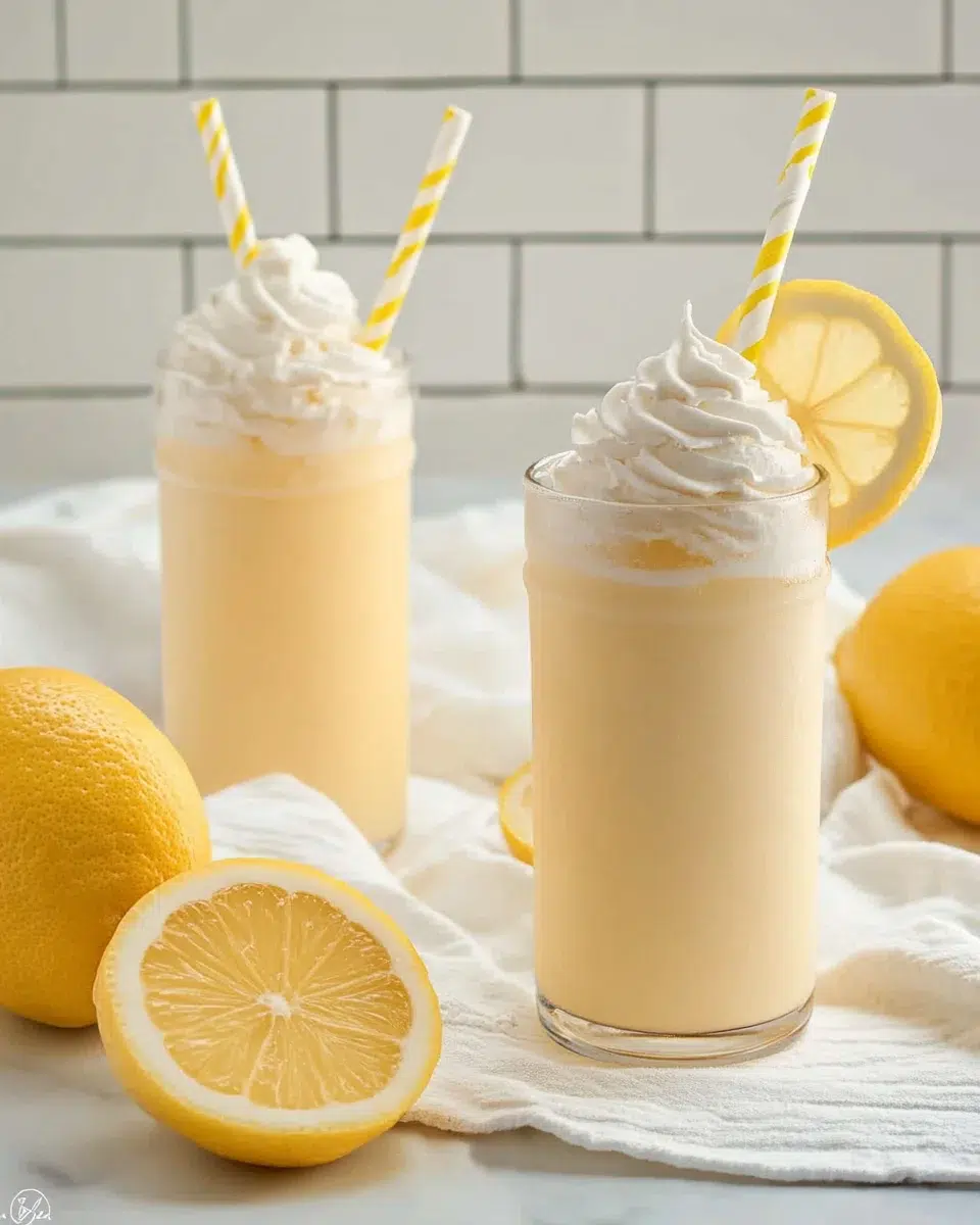 Frosted Lemonade: Delight in This Creamy Summer Treat!