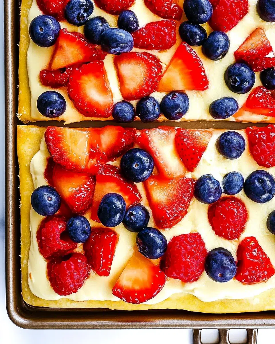 Fruit Pizza Delight: A Refreshing Sweet Treat Recipe
