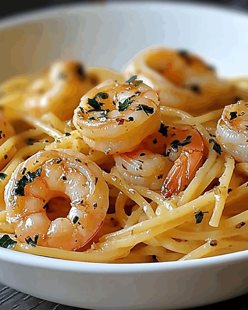 Garlic Butter Shrimp Pasta 2