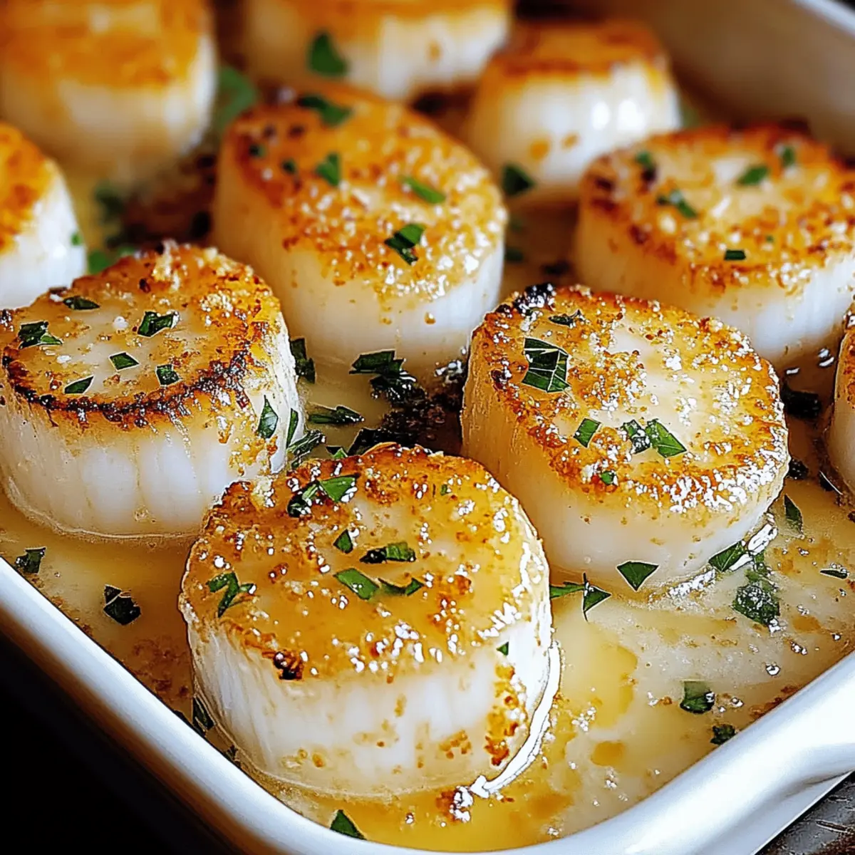 Garlic Butter Baked Scallops jmczgi