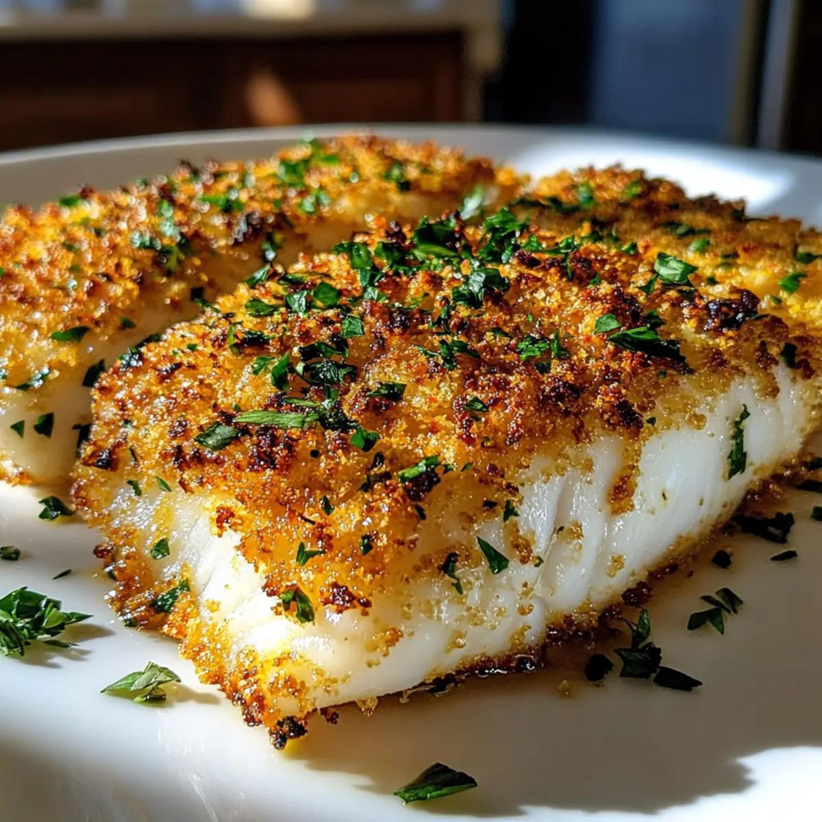 Garlic Parmesan Crusted Halibut for Effortless Gourmet Nights