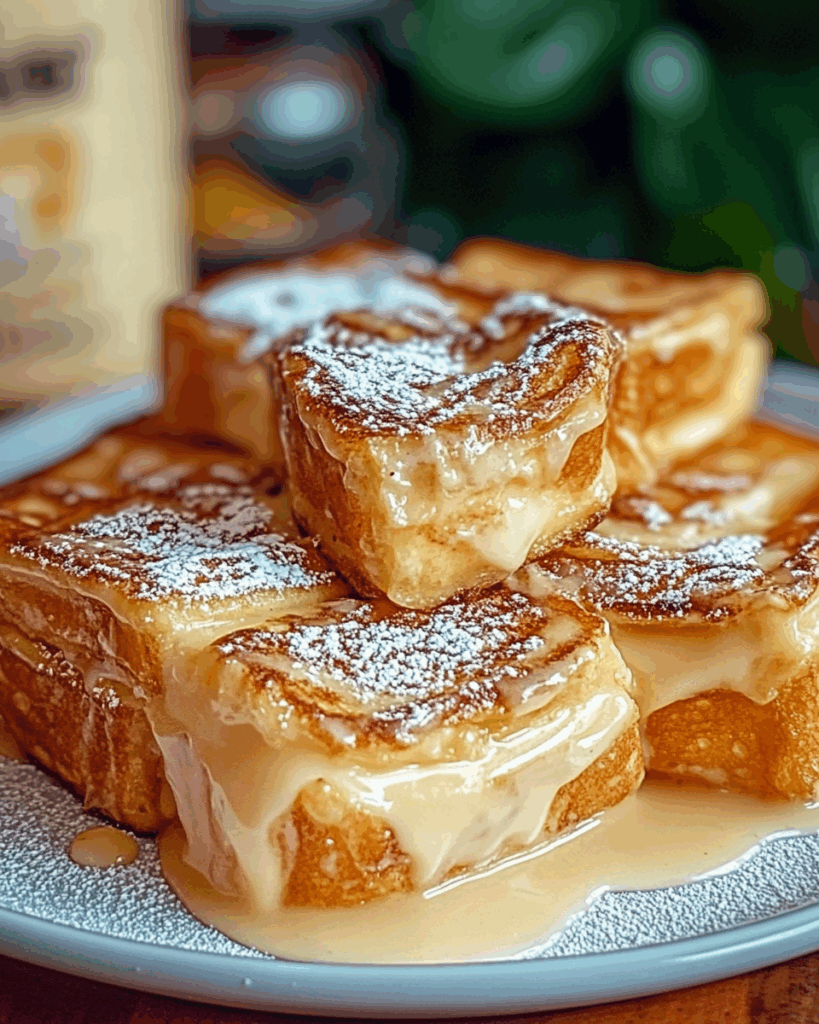 Hawaiian Roll French Toast Casserole 3