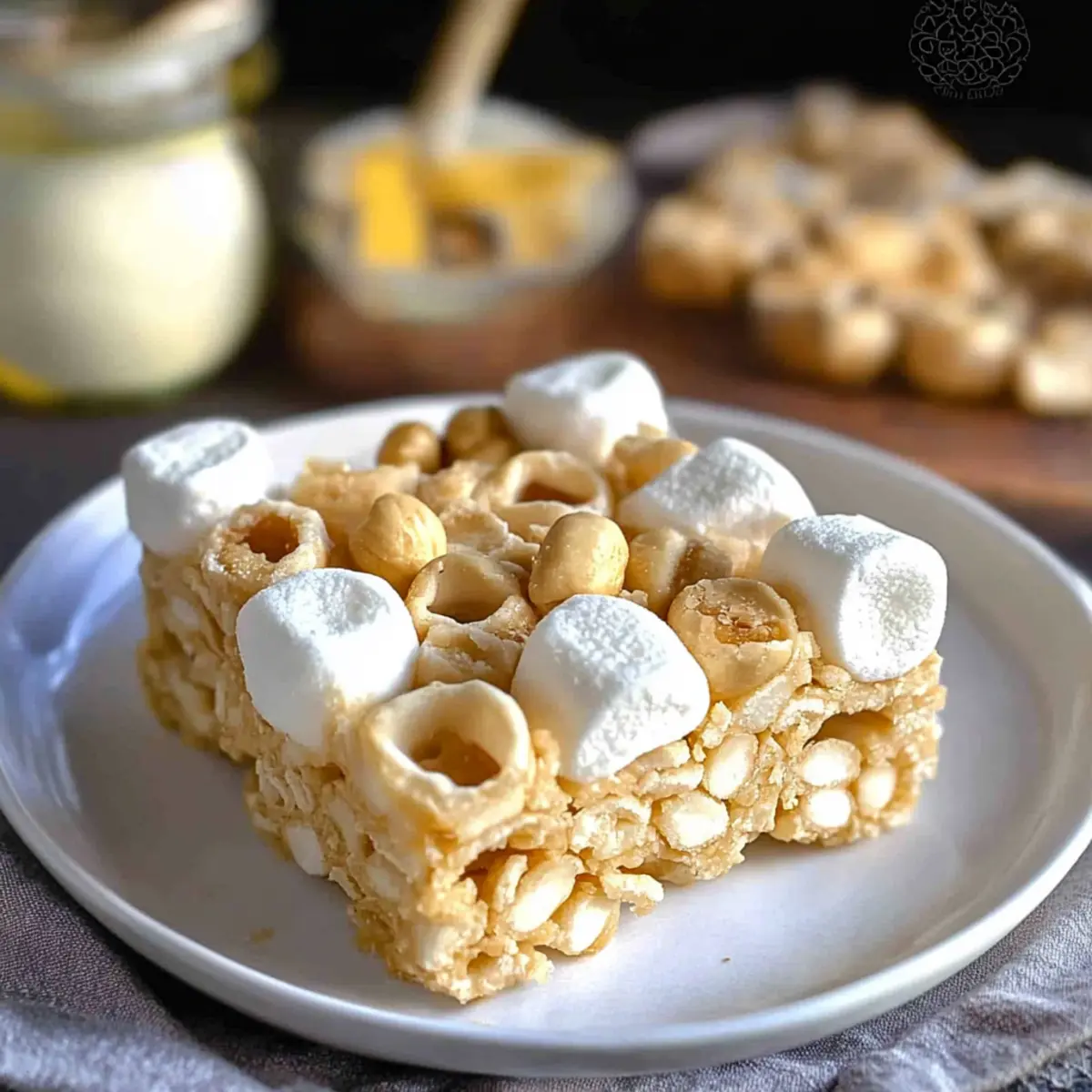 Nostalgic Honeycomb Marshmallow Treats That Bring Sweet Joy